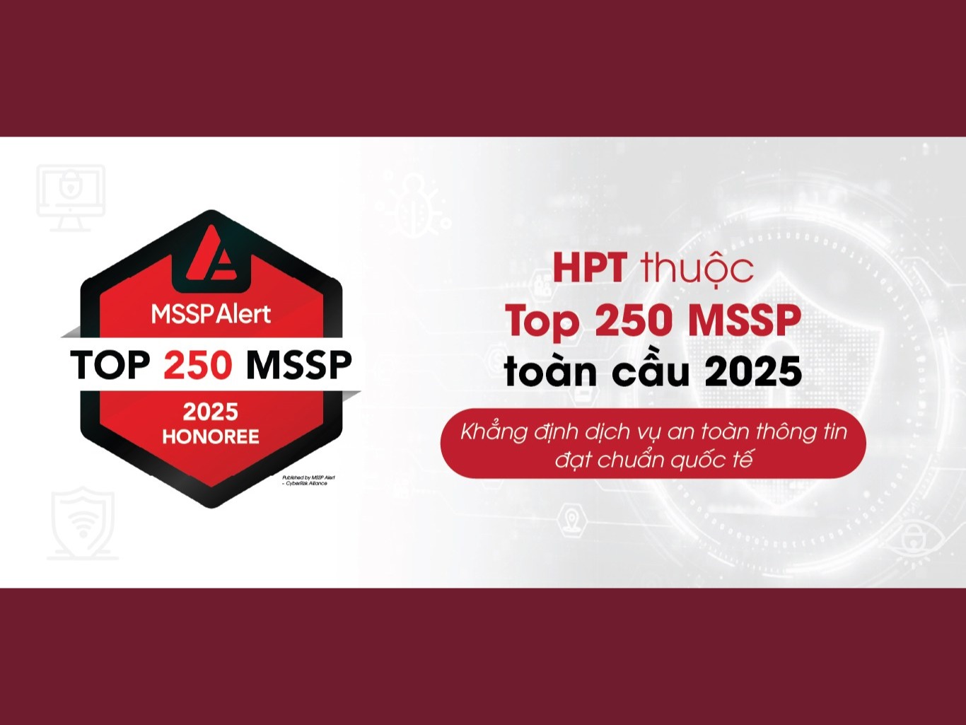 HPT bứt phá thứ hạng tại đấu trường an ninh mạng
