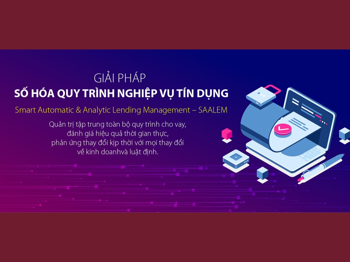 Ảnh minh hoạ hoạt động ngân hàng số