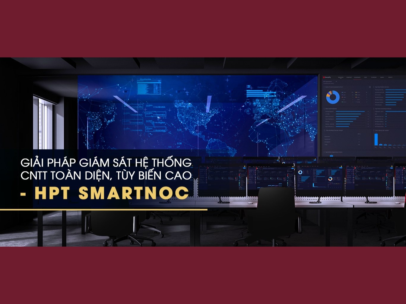 Màn hình giám sát hệ thống HPT SmartNOC