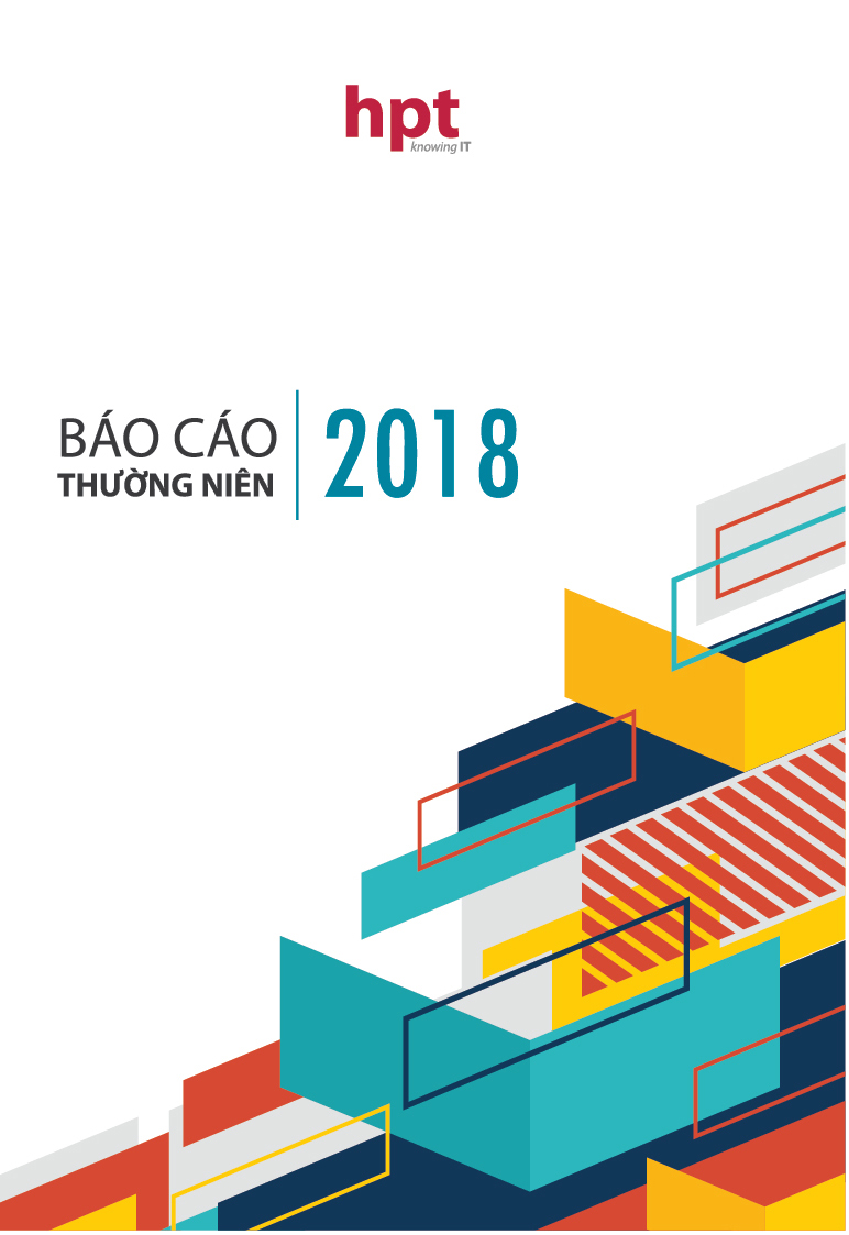 Bìa Báo cáo thường niên 2018 của HPT