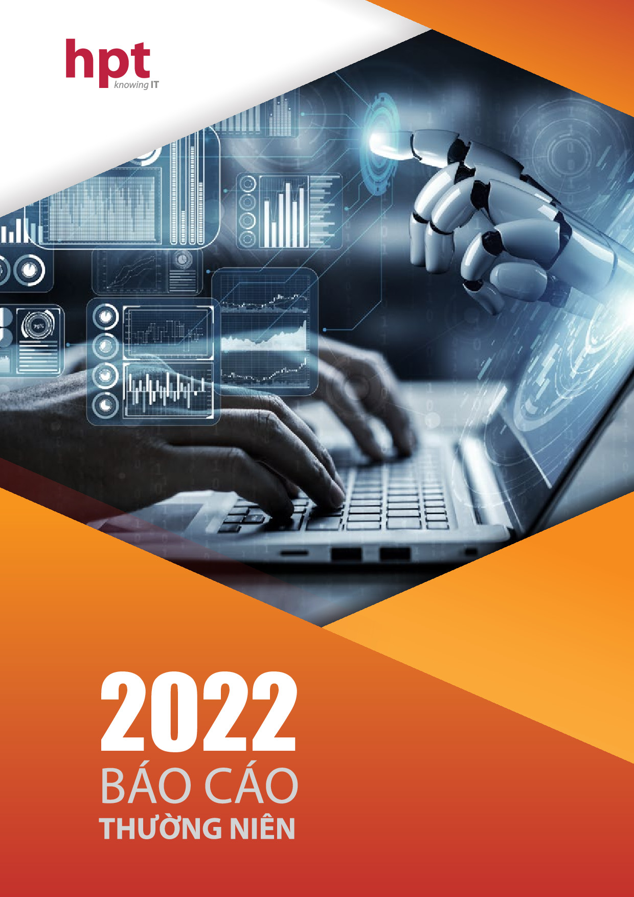 Bìa Báo cáo thường niên 2022 của HPT